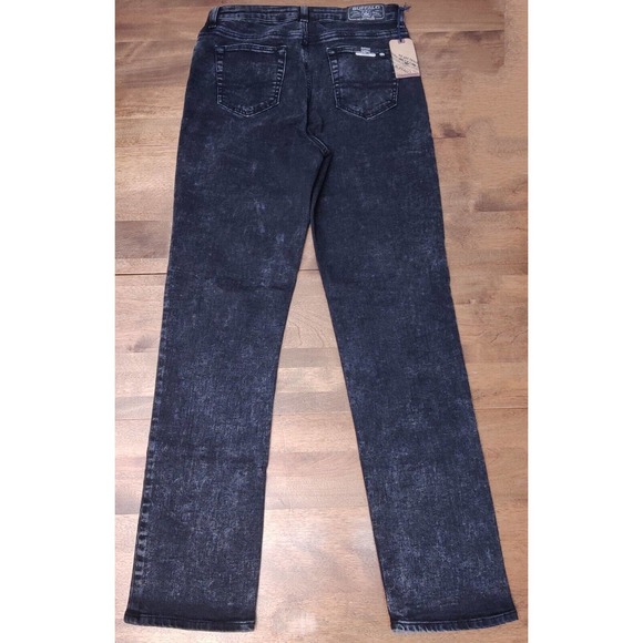 Buffalo David Bitton | Black Jayden High-Rise Straight-Cut Jeans - Women Size 29 - Picture 9 of 10